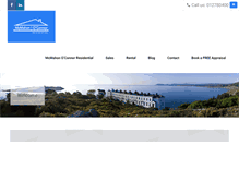 Tablet Screenshot of mcmahonoconnor.ie